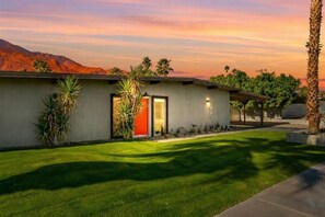 Exterior - NEW! Private Estate with Resort Pool and Mountain Views - Pet Friendly (Palm Springs)