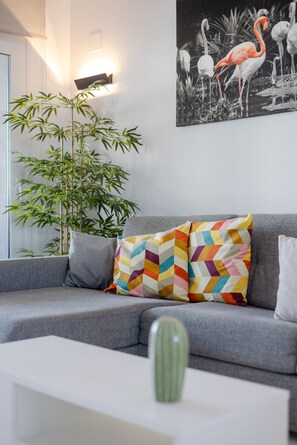 Living area - Casa Sueño del Sol - Beautiful Apartment a few steps from the beach (Torrevieja)