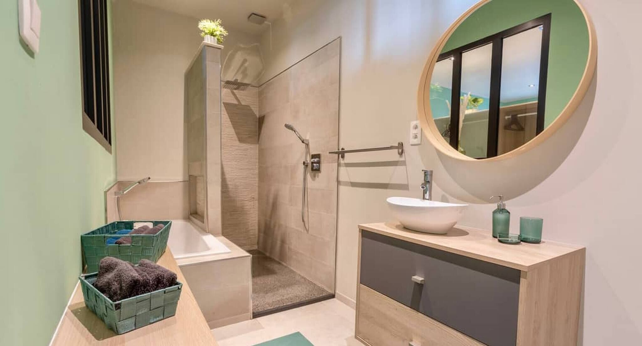 Huis, 1 slaapkamer, roken | Badkamer