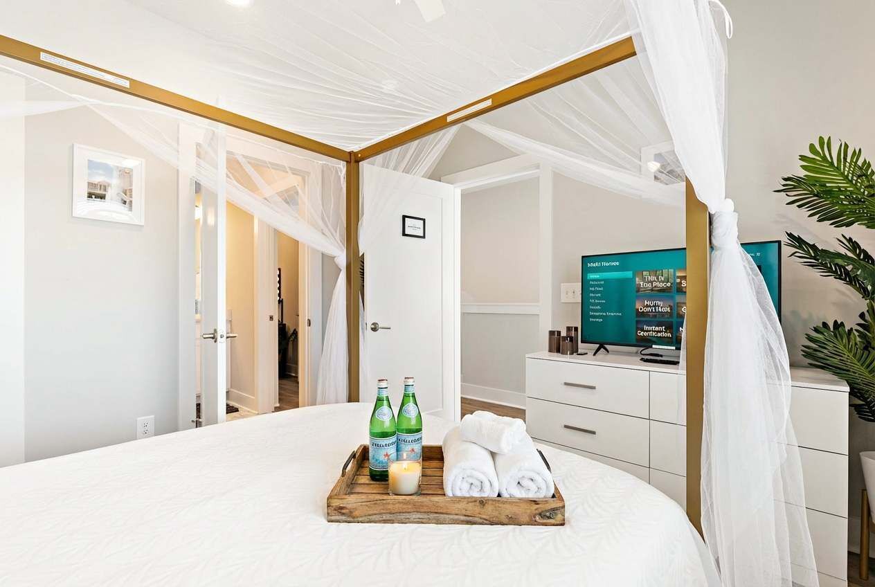 4 Schlafzimmer, Schreibtisch, Bügeleisen/Bügelbrett, WLAN