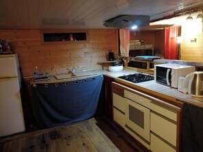 Private kitchen - Apartment Col de la Faucille (Mijoux)