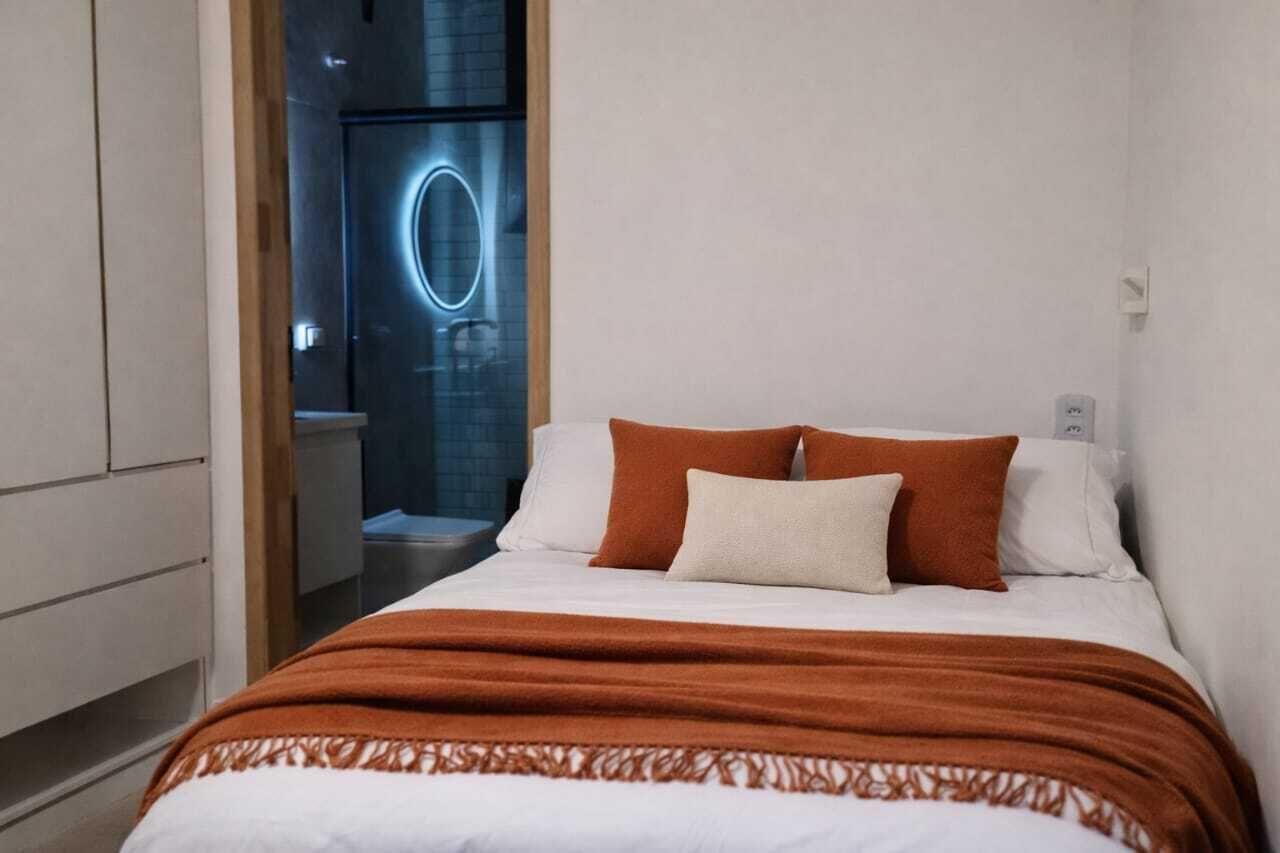 1 室のベッドルーム、インターネット、ベッドシーツ