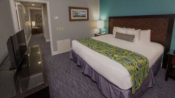 Cofres nos quartos, Wi-Fi de cortesia, roupa de cama