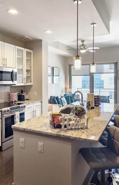 Cozy 1-bedroom condo in marvelous Atlanta with AC and gym access