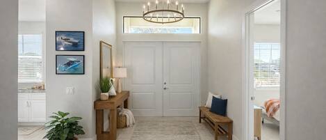 3 slaapkamers, een strijkplank/strijkijzer, reisbedje, wifi