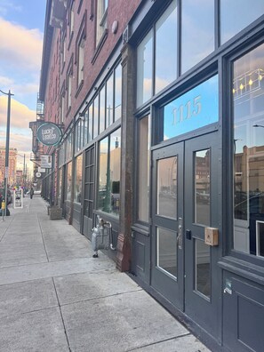 Exterior detail - The Lucky Leaf (Spokane)