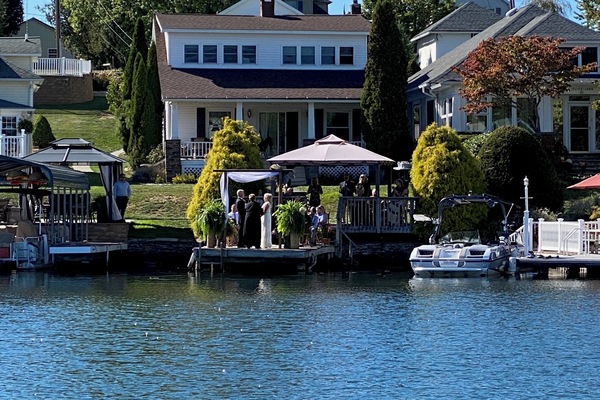 View from lake