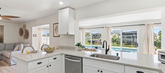 Water-Front Oasis with Pool & Dock