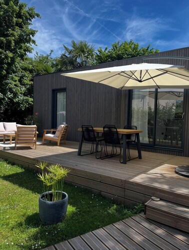 Tiny House avec jacuzzi privatif à proximité des châteaux de la Loire