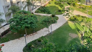 Superior-Apartment, Mehrere Betten, Klimaanlage, Gartenblick | Unterkunftsgelände
