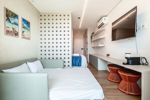 Comfort-lejlighed | 1 soveværelse, gratis Wi-Fi, sengetøj