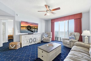 TV, video games, table football, ping pong - *New Listing!* Ocean Front Paradise; Stunning 2BR with Private Double Balcony at The Wyndahm #2321 (Daytona Beach)