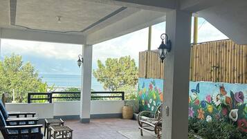 Deluxe Double Room, Lake View | Terrace/patio