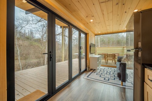 Shipping Container at Double Nickel Farm