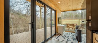 Shipping Container at Double Nickel Farm