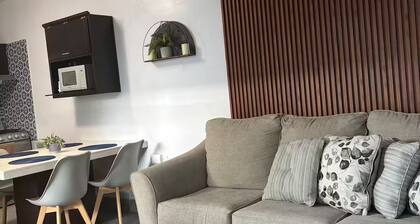 Contemporary, comfortable and centrally located apartment.