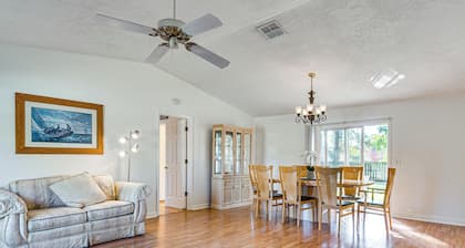 Peaceful Palm Bay Retreat w/ Spacious Yard!