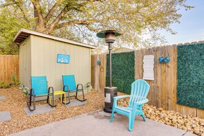 Terrace/patio - Game Room, Hot Tub! Family Home 5 Mi to SeaWorld (San Antonio)