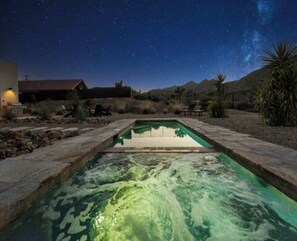 Pool - Stardust Luxe - Modern Desert Retreat - Heated Pool, Spa & Firepit (Yucca Valley)