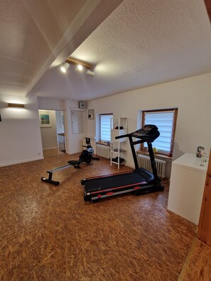 Fitness facility - Haus Fuchsbau, family time and focus in the countryside, dogs welcome (Kurtscheid)