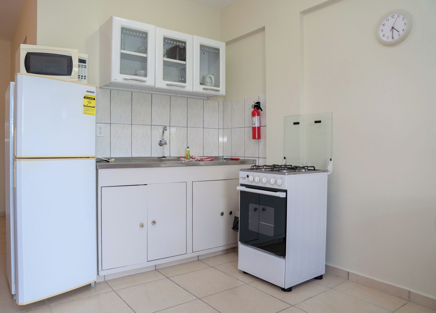 Standard Apartment, Garden View | Private kitchen