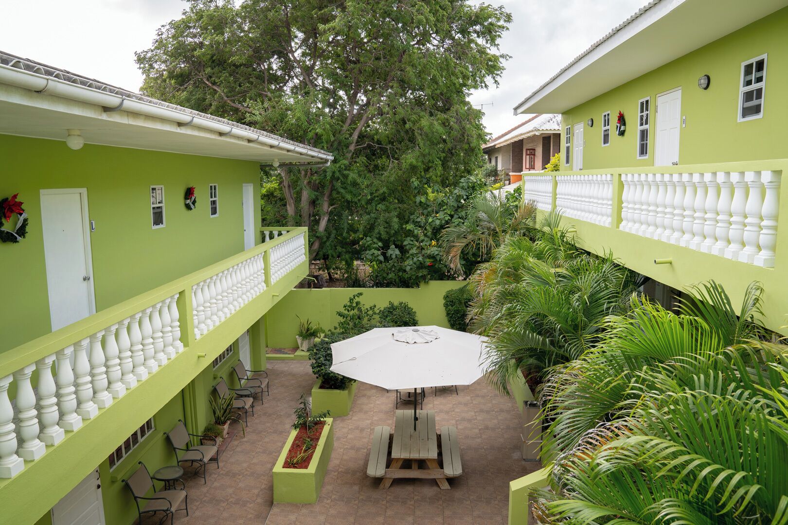 标准公寓, 2 张单人床, 花园景观 | 花园景观