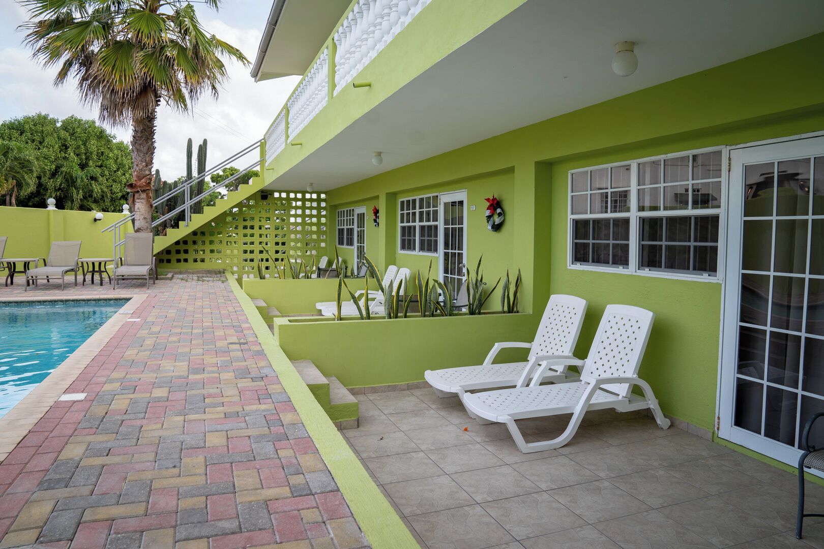 Deluxe Apartment, 2 Queen Beds, Non Smoking, Pool View | View from room