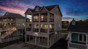 Exterior - Elevator | Stunning Views | Media Room | Sleeps 12 (Crystal Beach)