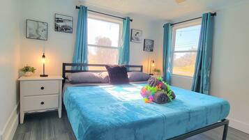 3 chambres, fer et planche Ă repasser, Wi-Fi gratuit, draps fournis