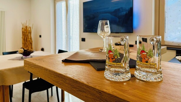 Dining - Nos Sweet Home - Red Rock suite Cozy mountain apartment (Dimaro)