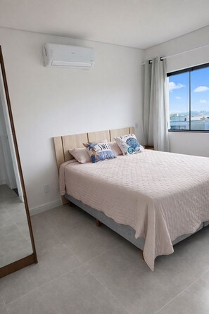 2 bedrooms, free WiFi, bed sheets - Silence: Refuge of the Waves (Complete apartment for up to 6 people) (Barra Velha)