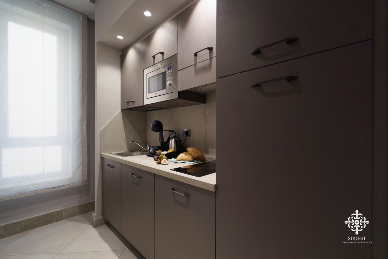Fridge, microwave, dishwasher, toaster
