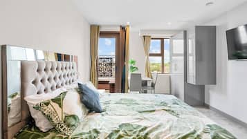 1 makuuhuone, silitysrauta/-lauta, Wi-Fi, vuodevaatteet