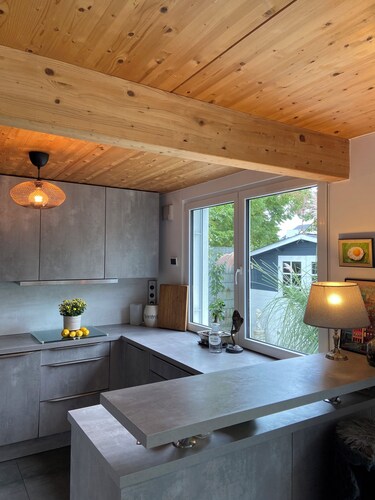 Family-friendly, sustainable vacation home near Schloßsee Salem