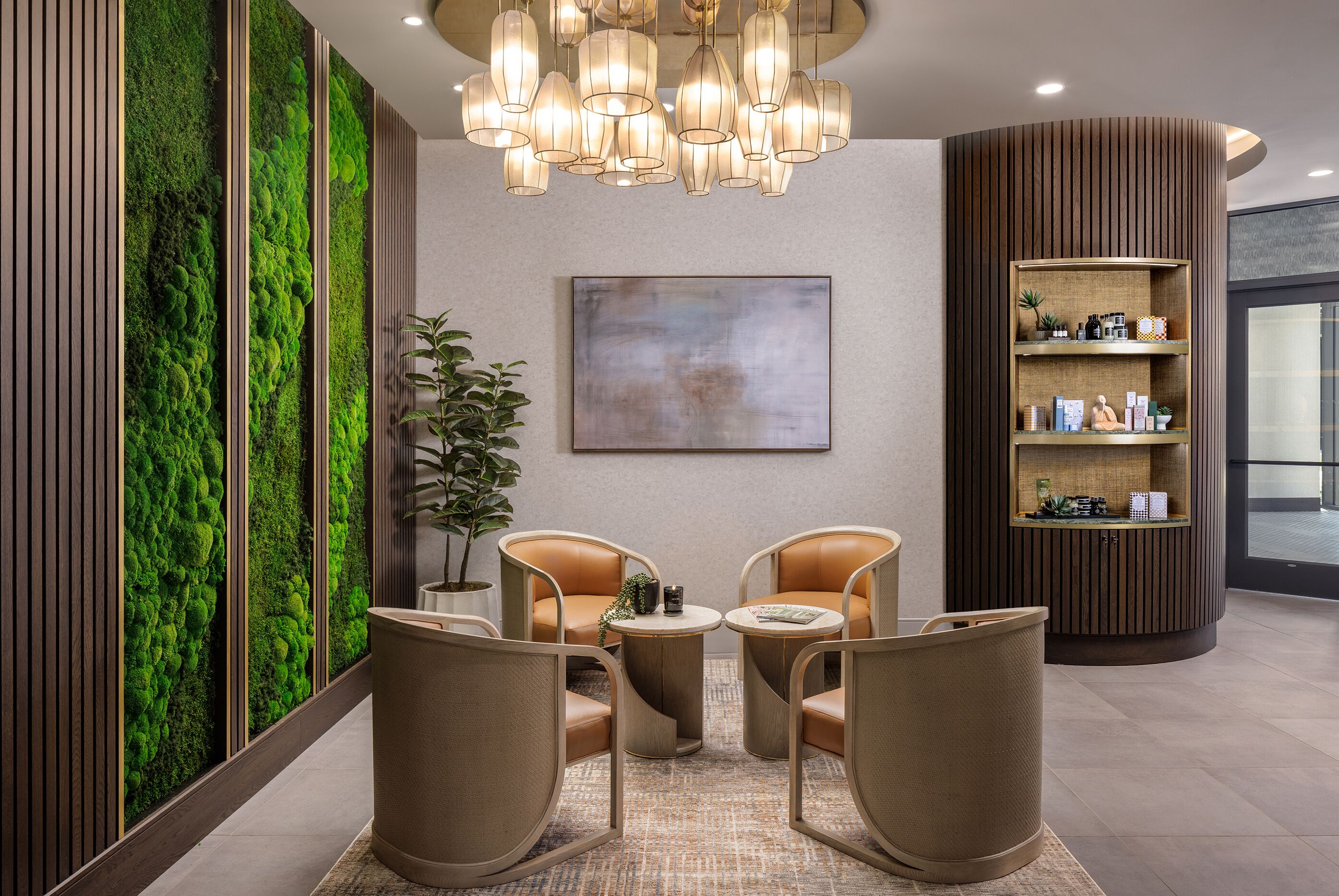 Recepción del spa
