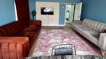 Standardlejlighed - byudsigt | Opholdsområde