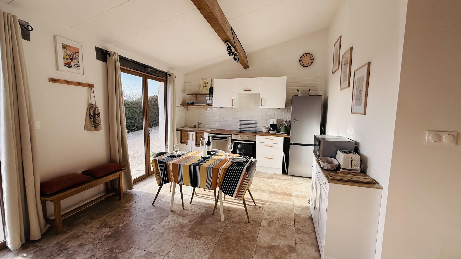 Microwave, oven, dishwasher