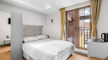1 habitación, tabla de planchar con plancha, wifi y ropa de cama
