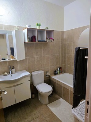 Hair dryer, towels, soap, toilet paper - Emily's Sun Escape (Pegeia)