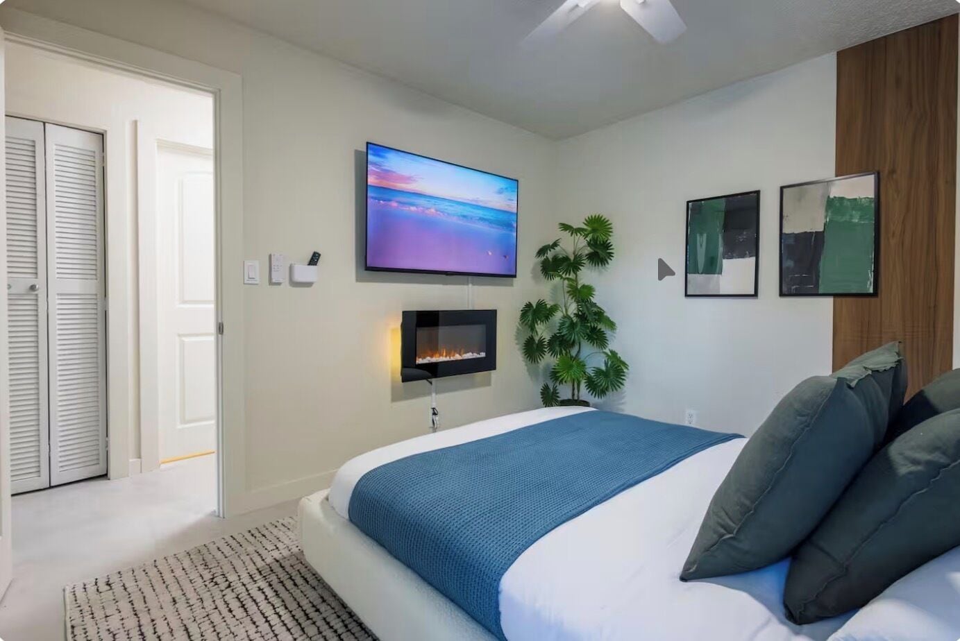 3 bedrooms, iron/ironing board, free WiFi, bed sheets