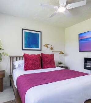 3 dormitorios, tabla de planchar con plancha, wifi gratis y ropa de cama