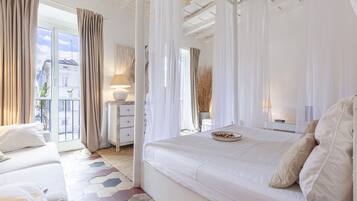 Appart'hĂŽtel Luxe, balcon, vue ville