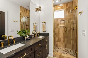 Shower - High-Style Nash Escape • Chic Décor Close to Town (Nashville)