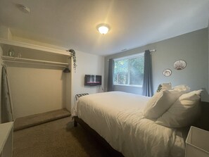 2 dormitorios, tabla de planchar con plancha, wifi y ropa de cama