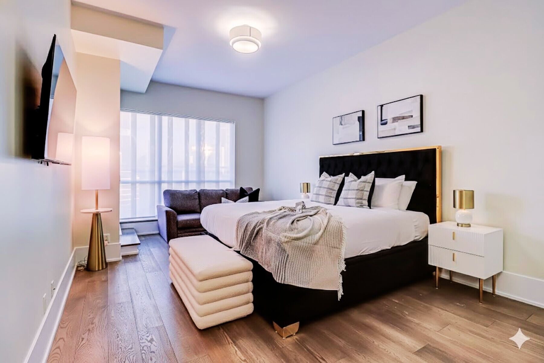 Penthouse Presidensial, 3 kamar tidur, pemandangan kota | Setrika/meja setrika dan tempat tidur bayi (biaya tambahan)