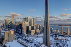 Presidentiële penthouse, 3 slaapkamers, uitzicht op stad | Uitzicht op de stad