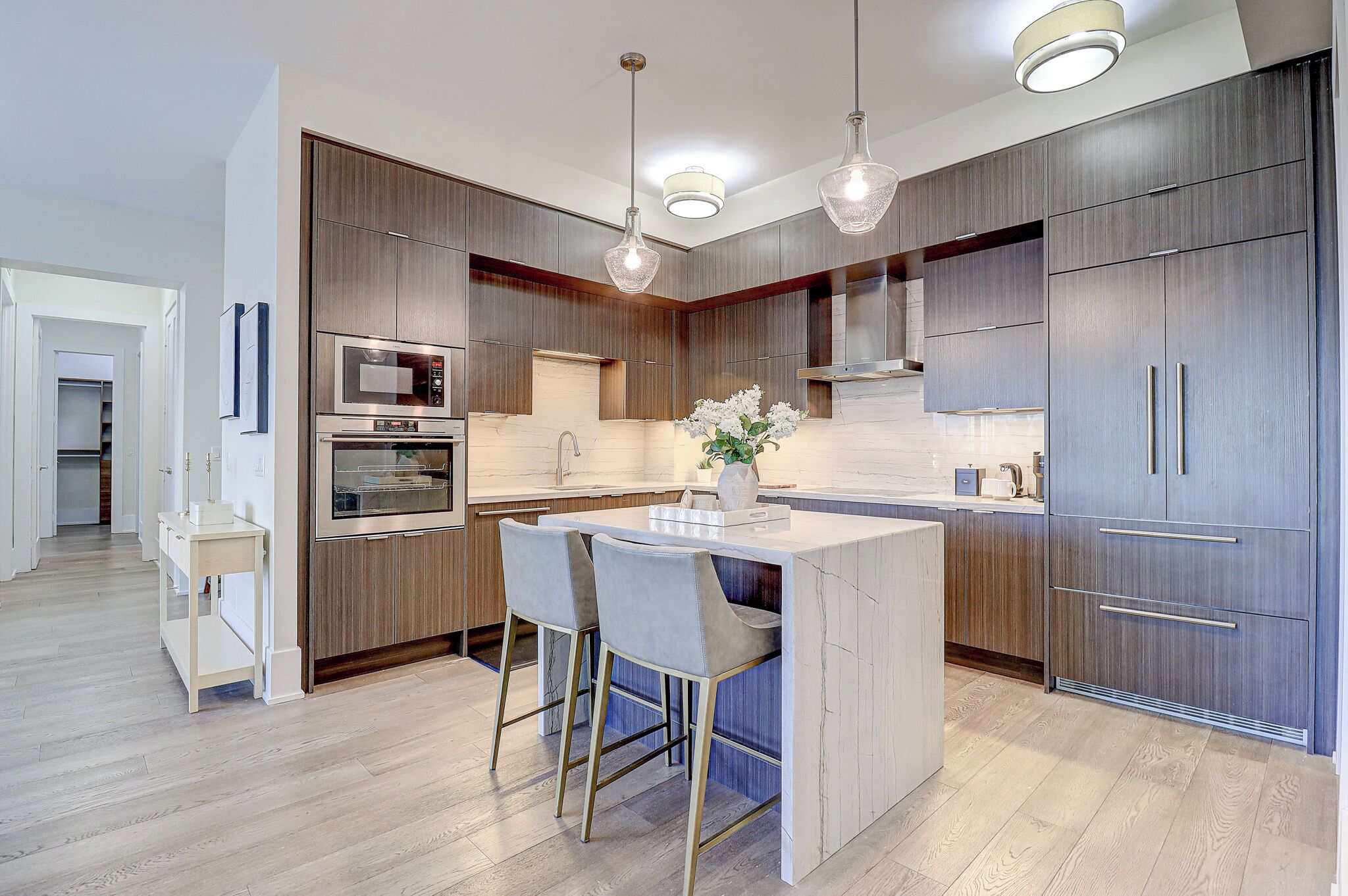 プレジデンシャル ペントハウス 3 ベッドルーム シティビュー | 専用キッチン | 冷蔵庫、電子レンジ、オーブン、コンロ