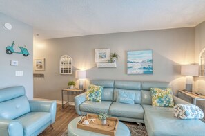 Smart TV, DVD player - Sea-Esta - Short Walk to Beach, Breezy Balcony, Resort Pool & Snowbirds Welcome (Pensacola)