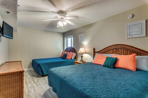 Apartment (3 Bedrooms) | Iron/ironing board, bed sheets - Crescent Shores N - 702 (North Myrtle Beach)