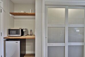 Appartement (1 Bedroom) | Cuisine privée | Cafetière/bouilloire